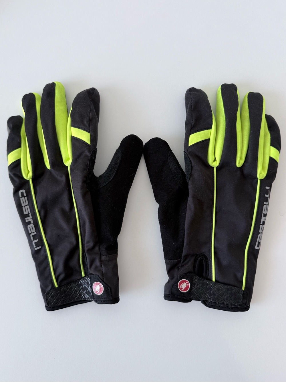 Castelli Men’s Thermal Cycling Gloves | SAMPLE | Neon Yellow/Black | Size L